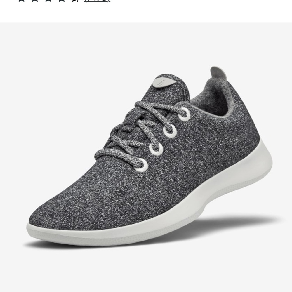 ALLBIRDS Wool Runners in natural gray, sz 7